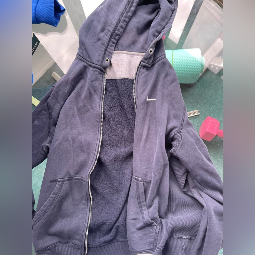 nike vintage zip up
